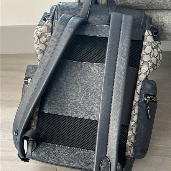 Coach Gray and Black Backpack - Picture 4 of 4